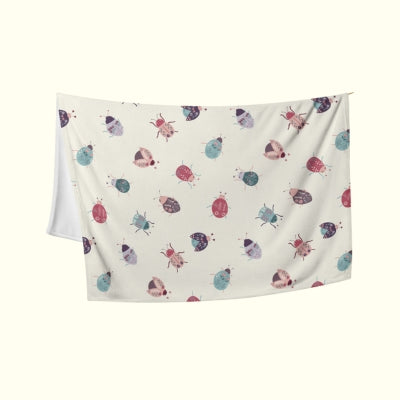 Sweet Ladybugs - Throw Blanket