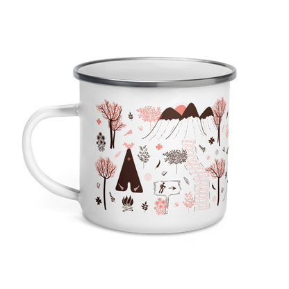 Outdoor Adventurer - Camping Enamel Mug