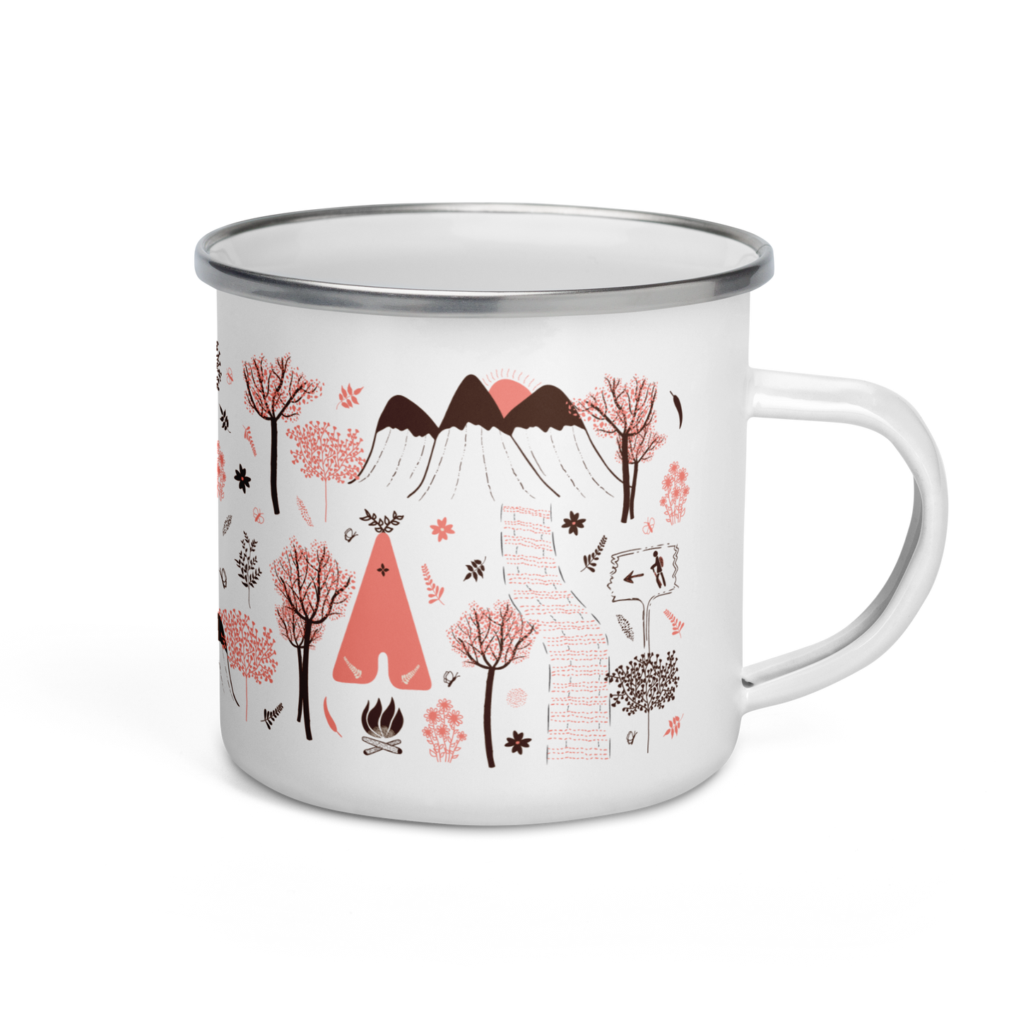 Outdoor Adventurer - Camping Enamel Mug