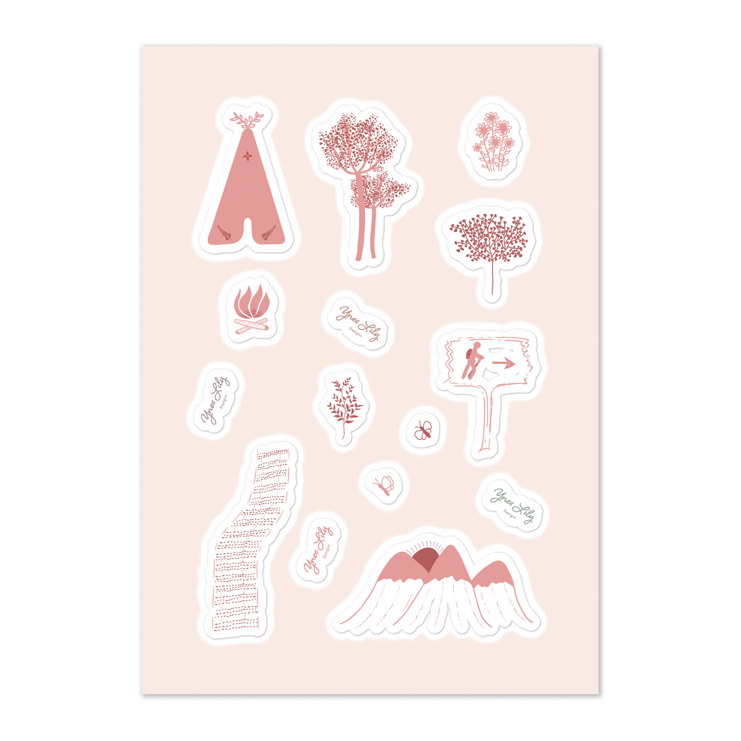 Outdoor Adventurer - Sticker Sheet