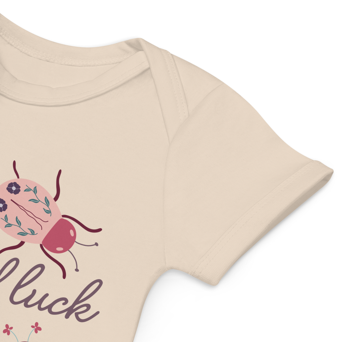 Sweet Ladybugs - 100% Organic Cotton Baby Onesie